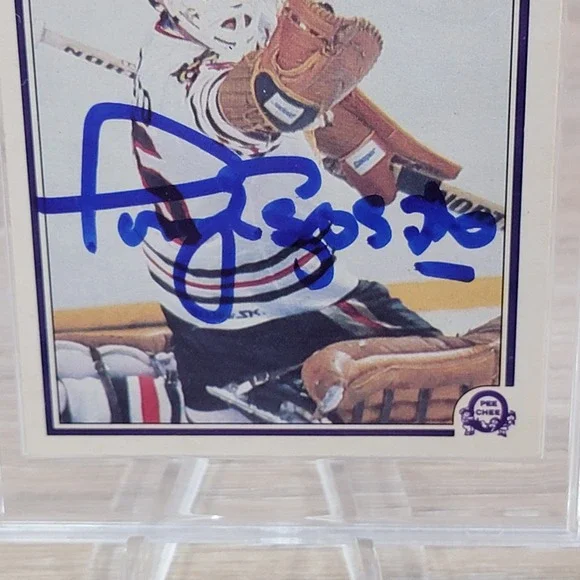 Tony Esposito Signed 1983 O Pee Chee NHL Hockey Card Autographed  Chicago - Picture 3 of 6